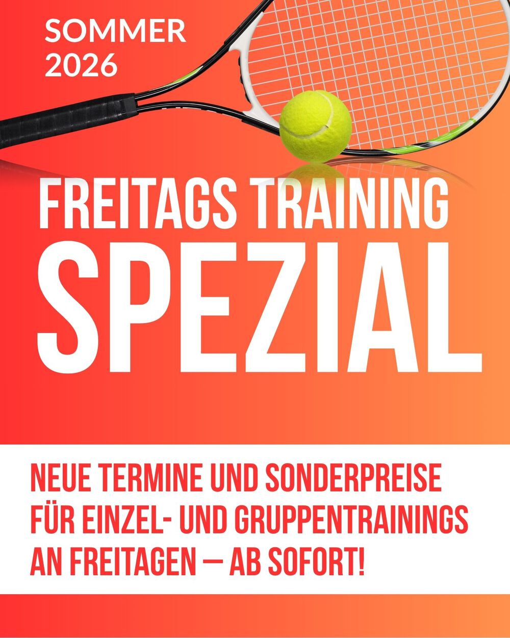 Freitags Training Spezial